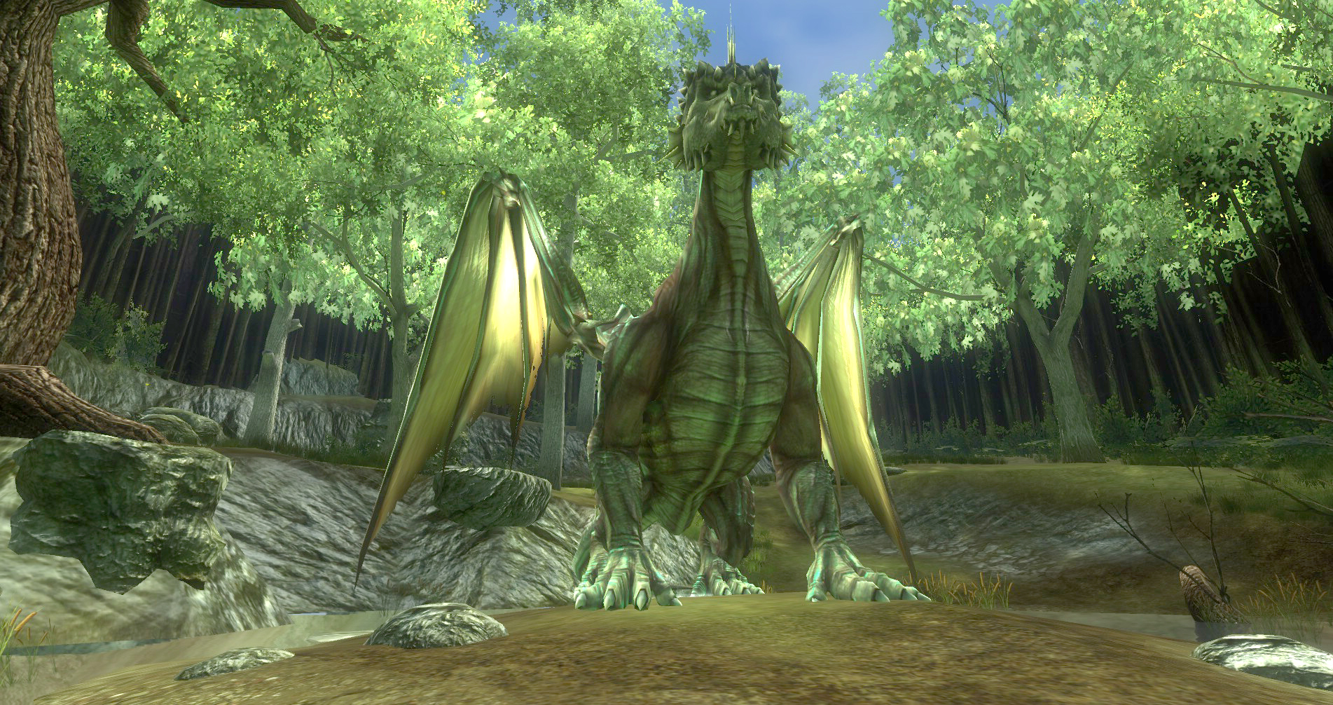 ddmsrealm-ddo-the-kings-forest-dragon-chillin