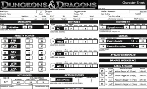 Making a Great Role Play Character for Dungeons and Dragons